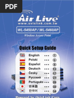 Airlive Wl-5460ap QSG