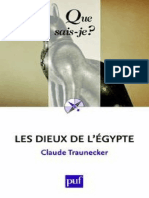 TRAUNECKER - Les dieux de l'Egypte - Traunecker Claude