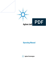 Agilent JetClean Operating Manual PDF