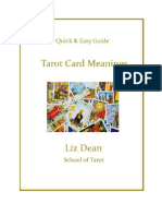 Tarot Card Meanings PDF