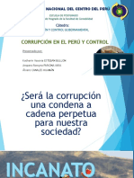 Corrupción en El Perú y Control