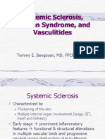 Systemic Sclerosis, Sjo - Grens Syndrome, The Vasculitides