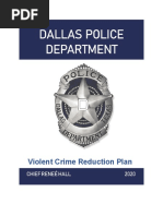 2020 Violent Crime Reduction Plan