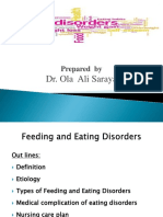 Feeding and Eating DR Ola