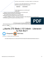 ¡¡¡Aporte ZTE Blade L110 Unlock - Liberacion by NCK Box!!! - NCK DONGLE - GSMDEC - Foro de Telefonia Celular PDF