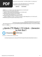 ¡¡¡Aporte ZTE Blade L110 Unlock - Liberacion by NCK Box!!! - NCK DONGLE - GSMDEC - Foro de Telefonia Celular PDF