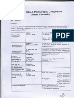 Rules for short film and photography cggdompetition