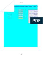 Spreadsheet To Calculate Maximum Dogleg