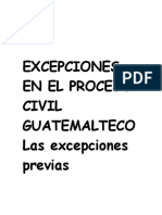 excepciones