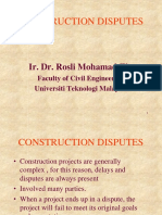 Construction Disputes