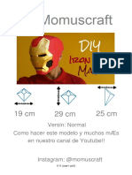 Máscara de Iron Man (Normal) PDF
