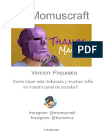 Máscara de Thanos (Version Pequeña)