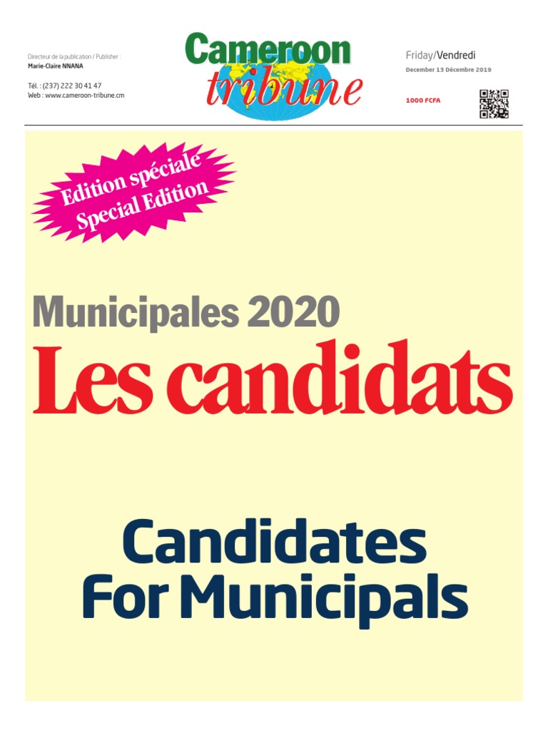 Edition Speciale Ct Municipales Pdf Europe De L Ouest France