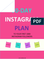 90 Day Instagram Plan