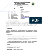 Silabo FISICA A PDF