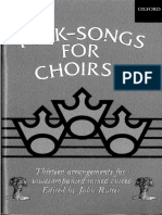 Folk Songs For Choirs 2