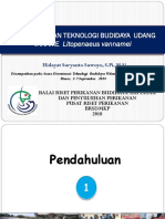 Pa. Dayat PERKEMBANGAN TEKNOLOGI BUDIDAYA UDANG VANAME Litopenaeus Vannamei PDF