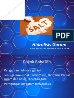 2018 - Hidrolisis Garam