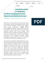 Asuhan Keperawatan Pada Pasien Dengan Diabetes Melitus Lengkap Beserta Laporan Pendahuluannya - Bangsal Sehat PDF