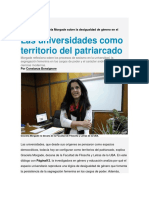 Entrevista Graciela Morgade Desigualdad de Género en El Ámbito Académico