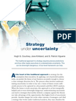The Mckinsey Strategy in Uncertainty