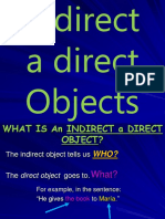 Direct and Indirect Object