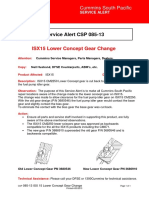 Cummins - CSP085-13 ISX15 Lower Concept Gear Change PDF