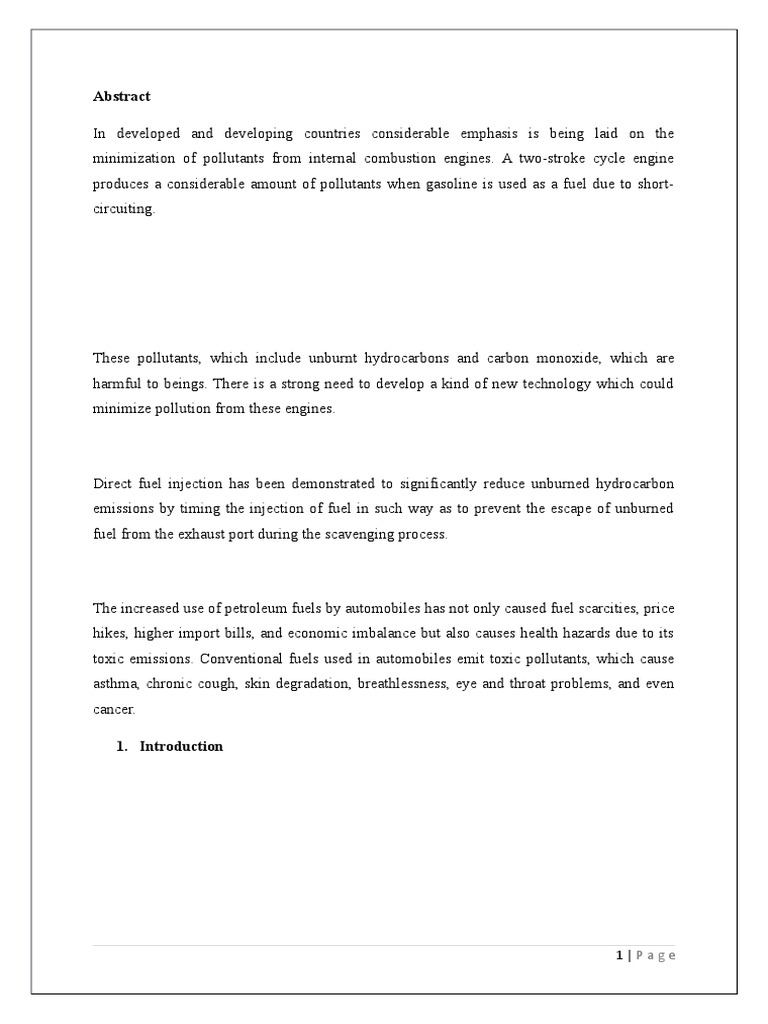 Central Fuel Injection Overview | PDF | Fuel Injection | Throttle