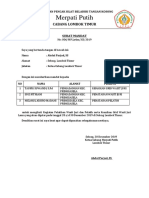 Surat Mandat Perguruan Untuk Penataran Pelatih Dan Wasit Juri Pencak Silat