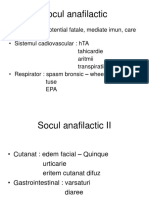 Socul anafilactic