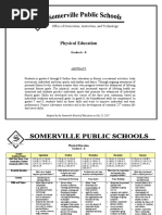 Curriculum Map Physical Education 6-8