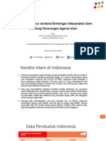 Materi Dirjen - Rapat Evaluasi Penerangan Agama Islam