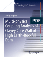 Multi-physics Coupling Analysis of Clayey Core Wall of High Earth-Rockfill Dam 2019