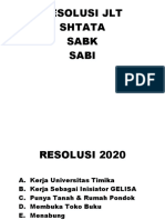 Resolusi JLT