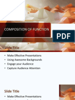 Composition of Function