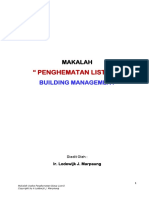 Buku Ilmu Penghematan Listrik Gedung