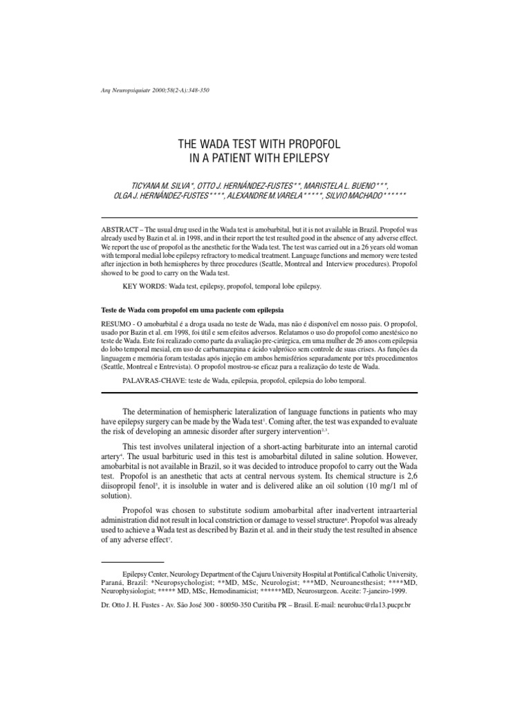 Wada Test Guidelines _ Mapping language dominance through the lens of ...