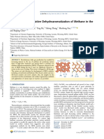 progress in ch4 aromatisation