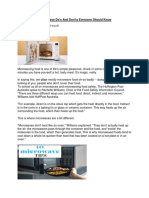 10 Microwave Do's and Don'ts Everyone Should Know
