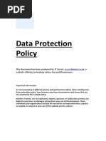 Sample Data Protection Policy Template | PDF | Information Privacy ...