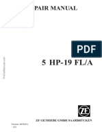 ZF 5HP19 FLA Transmission Repair Manual