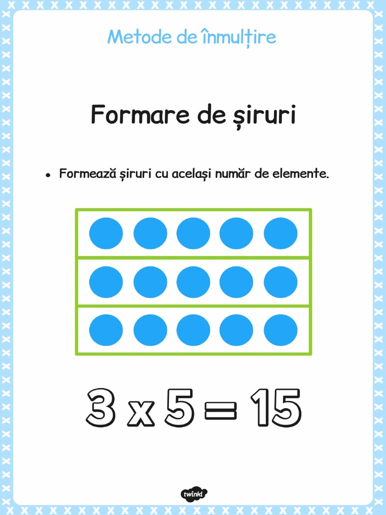 Strategii de Inmultire - Planse PDF | PDF