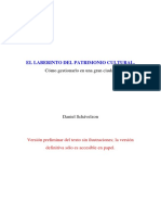 Schavelzon Daniel - El Laberinto Del Patrimonio Cultural PDF