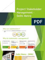 Project Stakeholder Management Sea Link