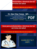 GUIAS Y PROTOCOLOS DE ATENCION EN PROMOCION DE LA SALUD