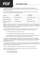 The Passive Voice Theory and Practice Upper Intermediate Andadvanced