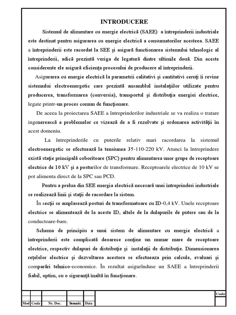 Proiect | PDF