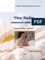 Vera Malev. Scenariu