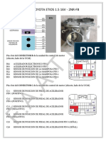 Toyota Etios 1.5 16V - 2NR-FB pinout ECU