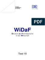 Test WiDaF 10 Testheft